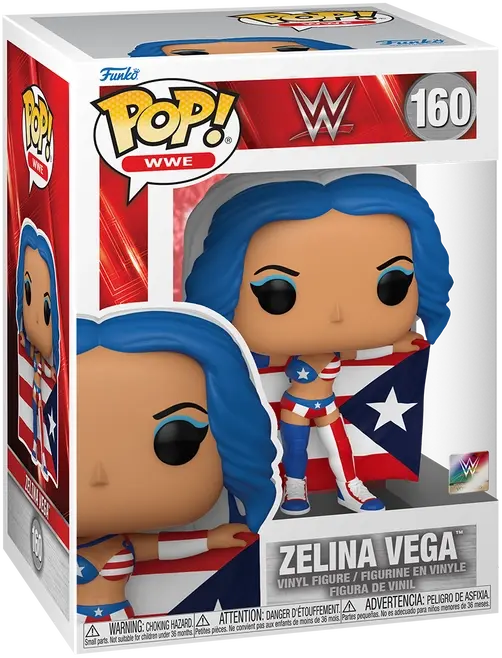 Funko POP! WWE: Zelina Vega - (Queen & LWO) #160