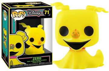 Funko Pop! Disney The Nightmare Before Christmas Blacklight ZERO #71