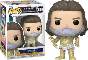 Funko Pop! Disney Marvel Thor Love and Thunder Zeus #1069
