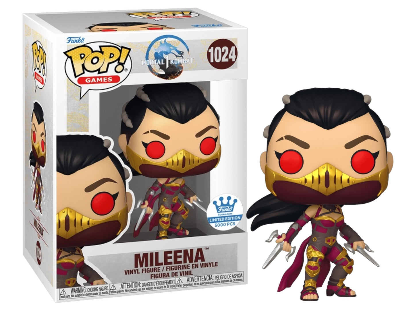 Funko Pop! Games - Mortal Kombat: Mileena #1024 Funko Shop Exclusive LE 5000