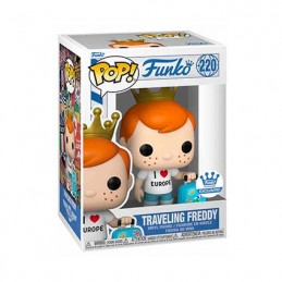FUNKO POP! Travelling Freddy #220 I Love Europe Shop EXCLUSIVE