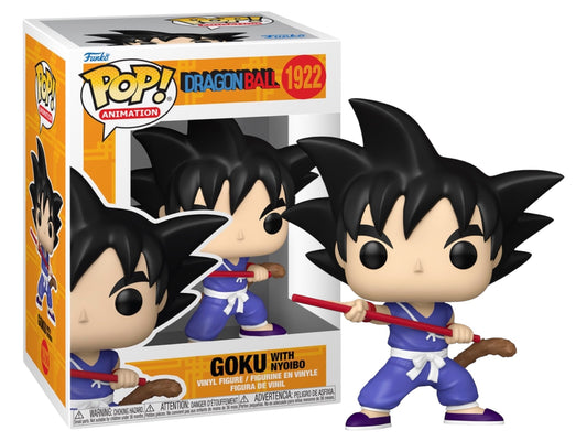 Funko Pop Dragon Ball: Goku w/ (Nyoibo) #1922