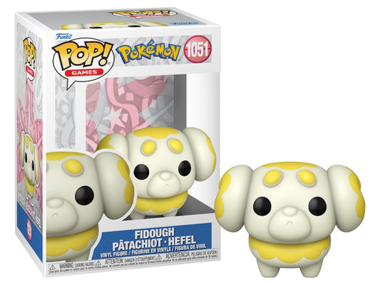 FUNKO POP! Games: Pokemon - Fidough #1051 Vinyl Figure