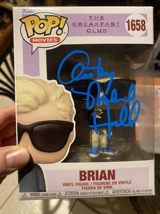 Funko Pop! Vinyl: The Breakfast Club - Brian #1658  Signed By Anthony Michael Hall