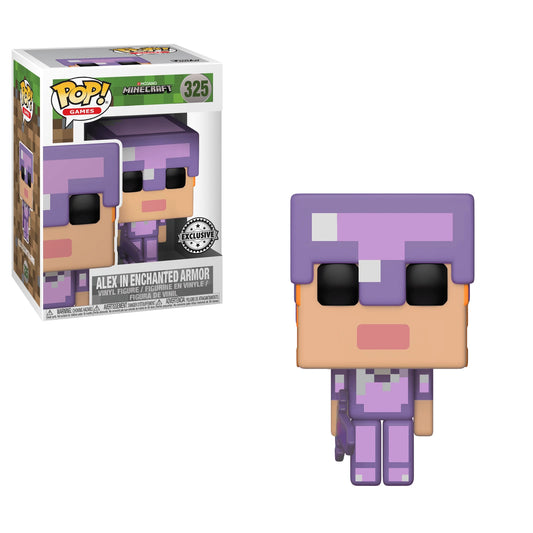 Funko Pop! Minecraft Alex in Enchanted #325 (Special Edition)