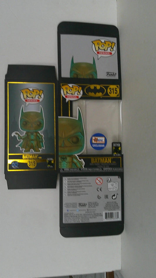 FUNKO PATINA BATMAN - REPLACEMENT BOX ONLY - #315