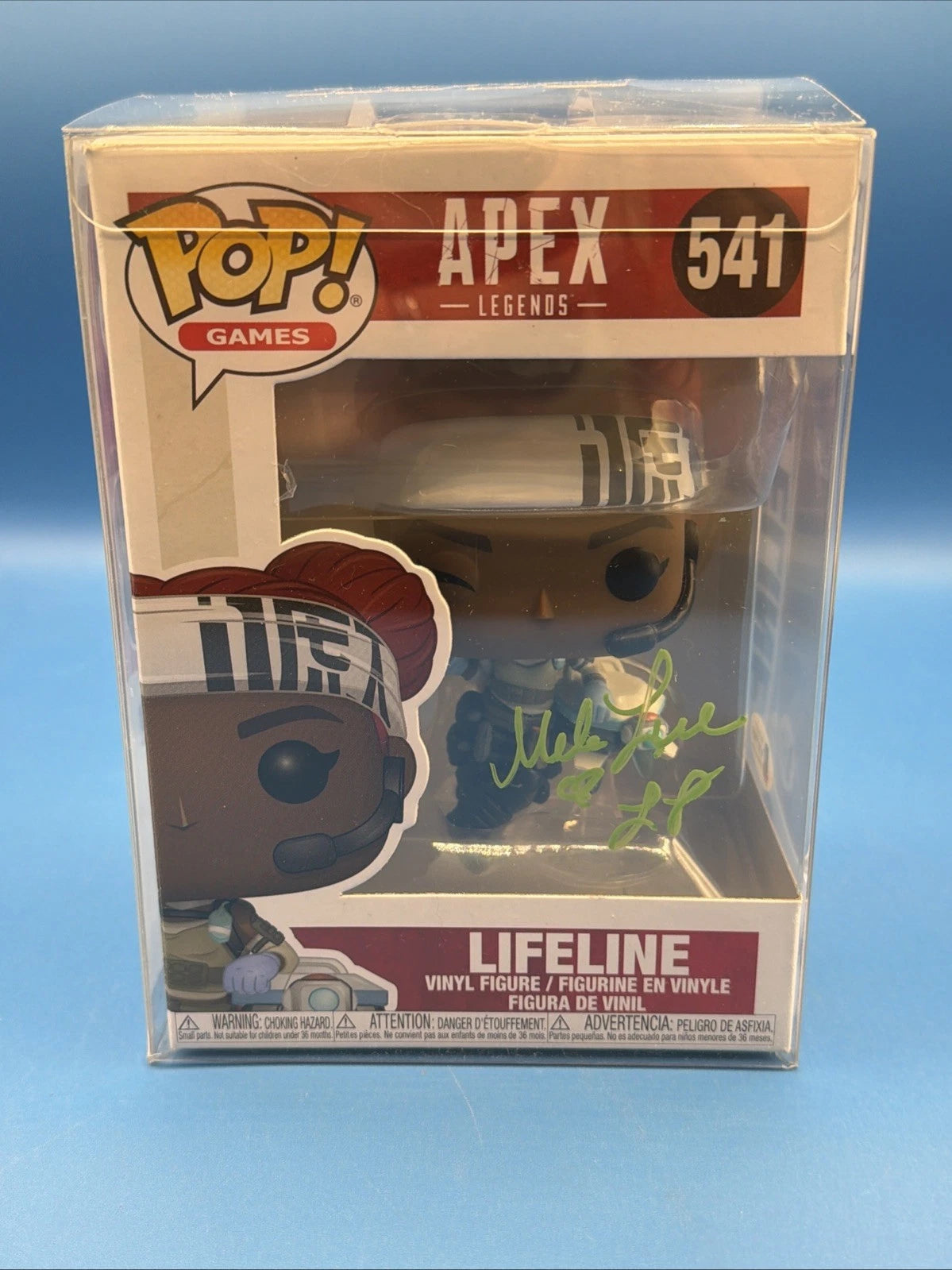 Funko Pop! Apex Legends: Lifeline Vinyl Figure #541 SIGNED BY MELA LEE COA
