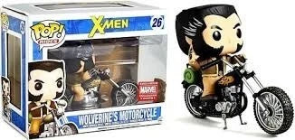 Funko POP! Vinyl Rides #26 Wolverine’s Motorcycle Marvel X-Men Logan MCC Exclus.