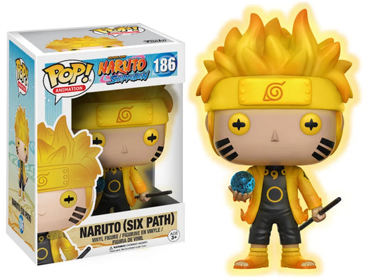 Funko Pop Naruto Shippuden : Naruto (Six Path) #186 Special Edition GITD