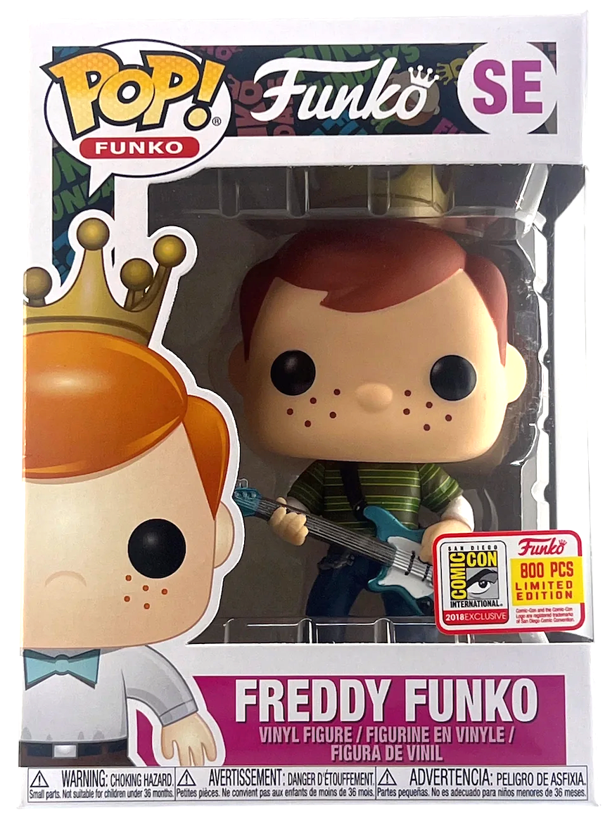 Funko POP! Freddy Funko As Kurt Cobain 2018 SDCC Fundays Exclusive LE 800 PCS